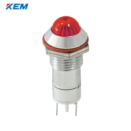 KEM KEM LED Indicator Light, Ø12mm, High-Brightness, DC48V, Red KLHRANU-12D48R