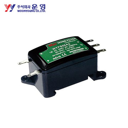 WOONYOUNG Noise Filter, Single-Phase, Pin Type (Pack of 20) WYFS03A3