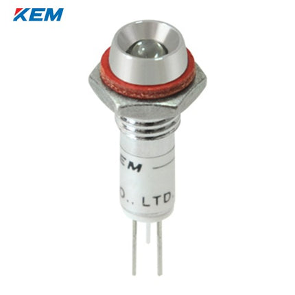 KEM KEM LED Indicator Light, Ø6mm, High-Brightness, DC3V, Red KLU-06D03R