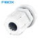 FIBOX Cable Gland, Economy Type, White, PGC 7 W (Pack of 10)