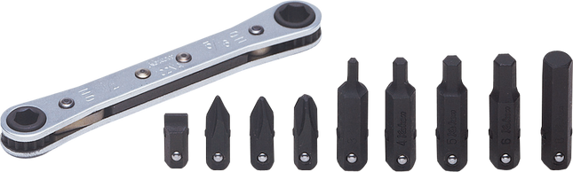 KOKEN Ratcheting Bit Wrench Set R810B