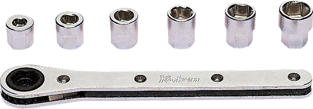 KOKEN Ratcheting Bit Wrench Set 1203