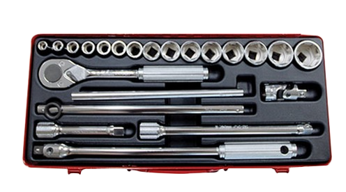 KOKEN 1/2" Drive Socket Set, 6-Point 4268M-6P