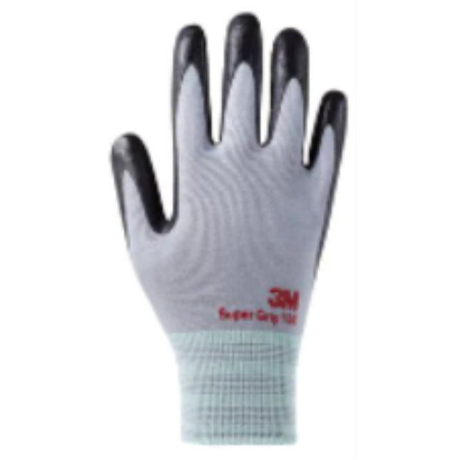 3M Super Grip 100 Gloves SG1G-S GRAY/S (x10 pack)