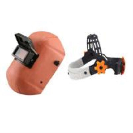 ILHEUNG Flip-Up Welding Helmet IHF408ST/816 Standard Type/tempered glass included/toe cap open/close/auto-adjust headband (x10 pack)