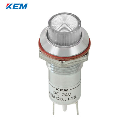 KEM KEM LED Indicator Light, Ø12mm, High-Brightness, DC5V, White KLCU-12D05W