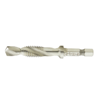 TNC SHARK Drill Tap Step Drill 2, Hex Shank, Combined Taps SDCH-M3 SDCH-M3 M3X0.5 drill dia. 2.5 tap OD 3.0 hex shank drill-tap
