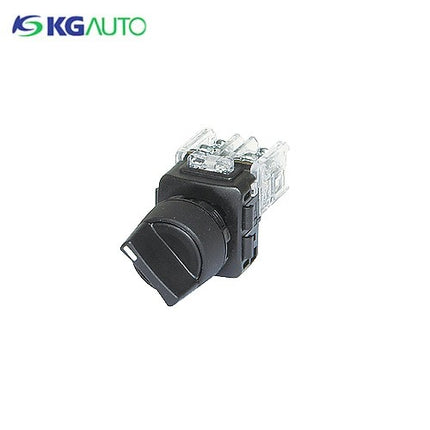 KG AUTO Selector Switch, 3-Position, Plastic, Projecting, Ø22, Maintained, KGS-N3M2 2a2b