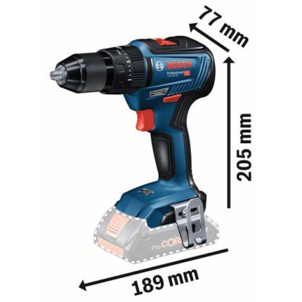 BOSCH Cordless Impact Drill 18V (Brushless), Bare Tool GSB18V-55 Solo