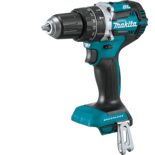 MAKITA Cordless Impact Drill 18V, Brushless, Bare Tool DHP484Z lithium 13mm 18V 0-500/2000rpm 0-7500/30000ipm 54/36Nm 1.6kg