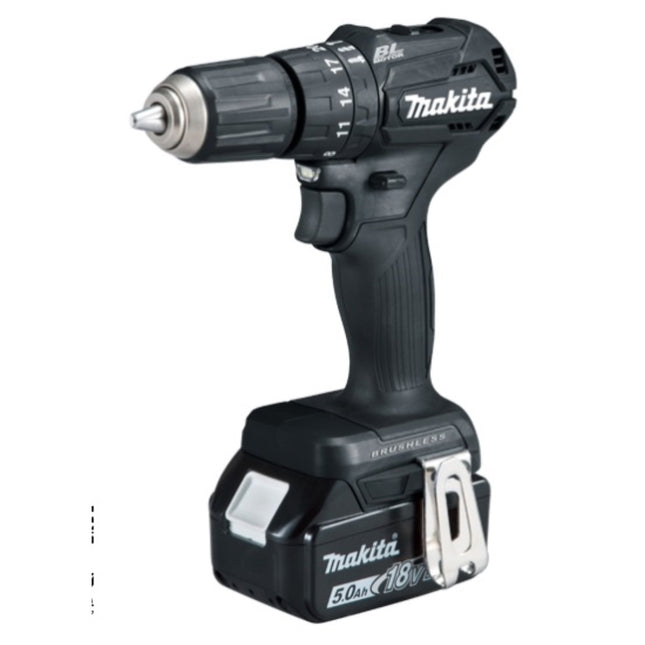 MAKITA Cordless Impact Drill 18V, Brushless, Bare Tool, Black DHP483ZB