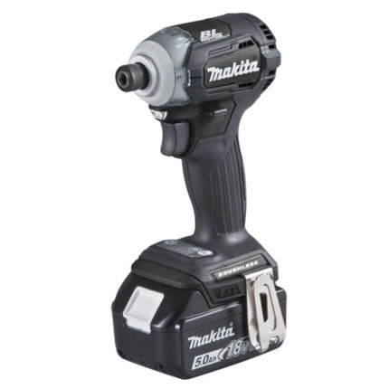 MAKITA Cordless Impact Driver 18V, Brushless, Bare Tool, Black DTD170RT3B(5.0 lithium 18V 5.0Ah 3B 0-1100/2100/3200/3600rpm 0-1100/2100/3600/3800ipm 175Nm 1.2kg