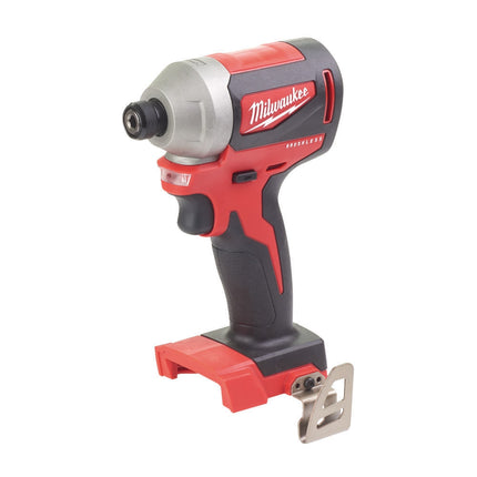 MILWAUKEE Cordless Compact Impact Driver 18V, Bare Tool, Brushless, Hard Case M18CBLID-0C