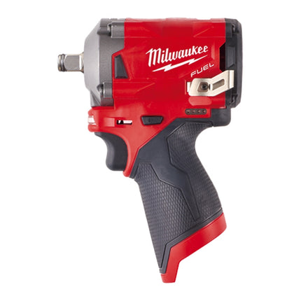 MILWAUKEE Cordless Impact Wrench 12V, Brushless, Bare Tool, Hard Case M12FIWF12-0C0