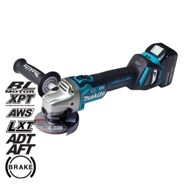 MAKITA Cordless Angle Grinder, Bare Tool DGA414Z