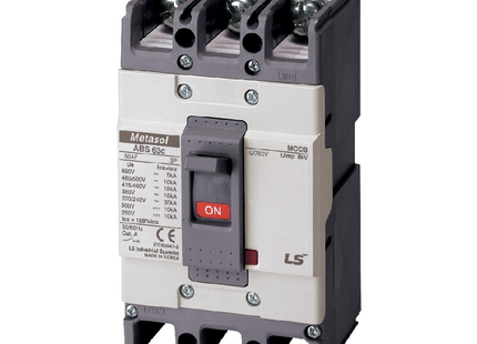 LS ELECTRIC Metasol Molded Case Circuit Breaker  MCCB Standard  ABS63c 15A