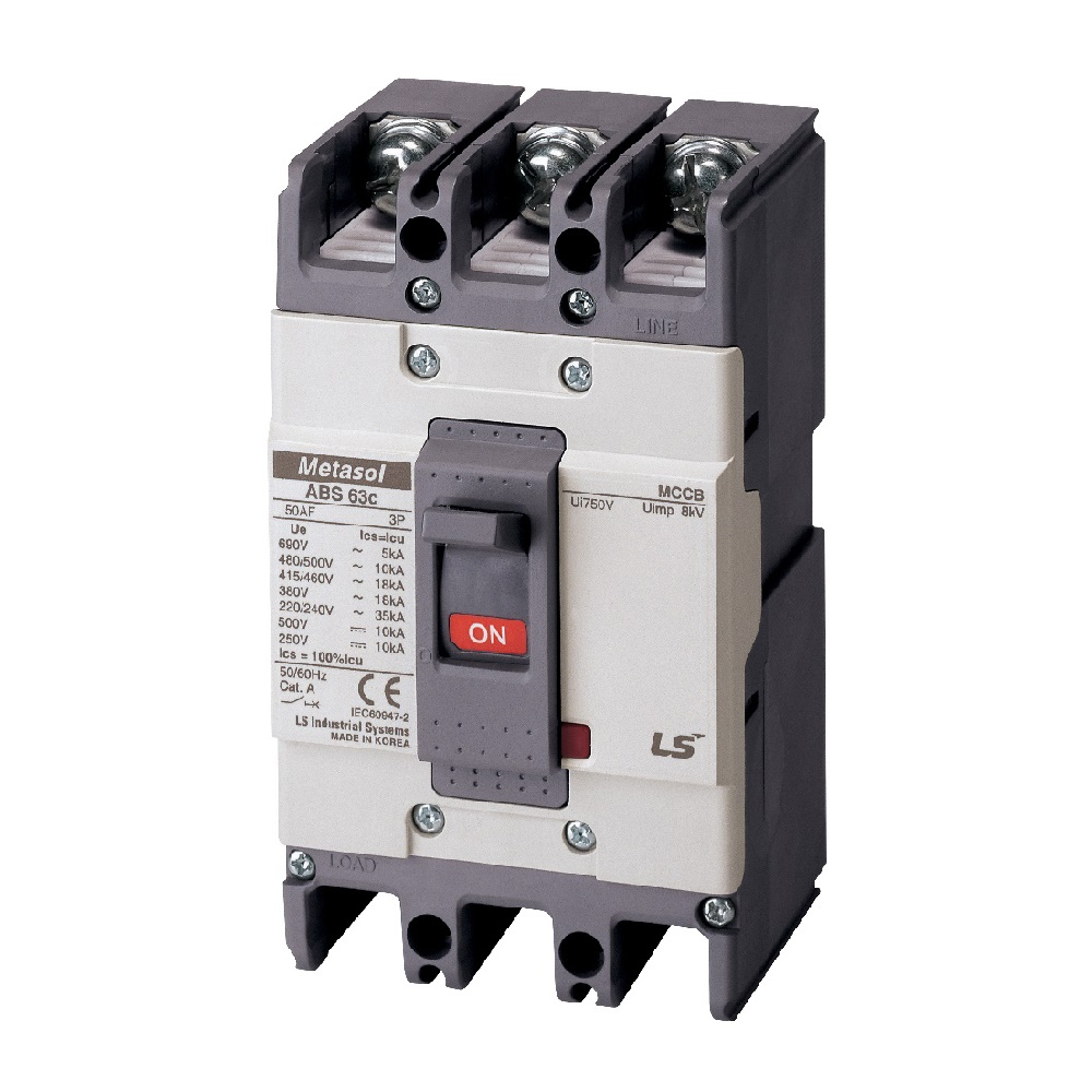 LS ELECTRIC Metasol Molded Case Circuit Breaker MCCB Standard ABN63c 5 ...