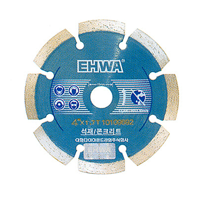 EHWA U-CUP Dry Blade for Floor Work LES 5B 5"×2.0T×22.23 U-CUP ringX