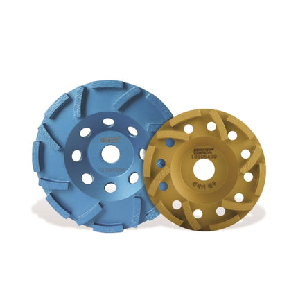 EHWA Long-Life Grinder Cup Wheel EDS 7P flat cup plus 7"×22Φ gold