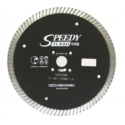 EHWA 4-Segment Turbo Wet Blade for Stone ETC 8F