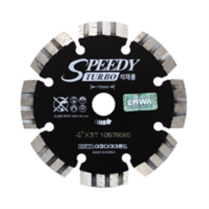 EHWA Dry Blade for Stone LES 4B3T(TB 4"×3.1T×15Φ TURBO 8S