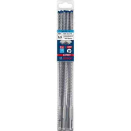 BOSCH EXPERT Hammer Drill Bit, 4-Cutter, SDS Plus-7X 6.5x200x265 (10 pcs) B-7X065-265 (10pcs