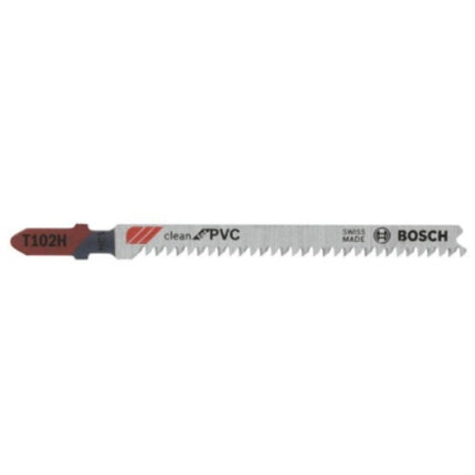 BOSCH Jigsaw Blade, PVC 100mm T102H