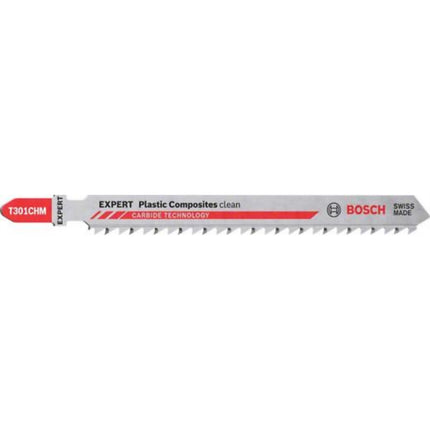 BOSCH Jigsaw Blade, Marble/Plastic 117mm T301CHM(EXPERT