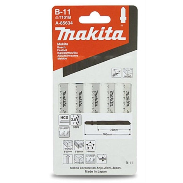 MAKITA Jigsaw Blade A-85634 (B-11