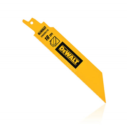 DEWALT Premium Tough Reciprocating Saw Blade DWAR6118-KR DWA4186 152mm(6") 18TPI thick/medium metal