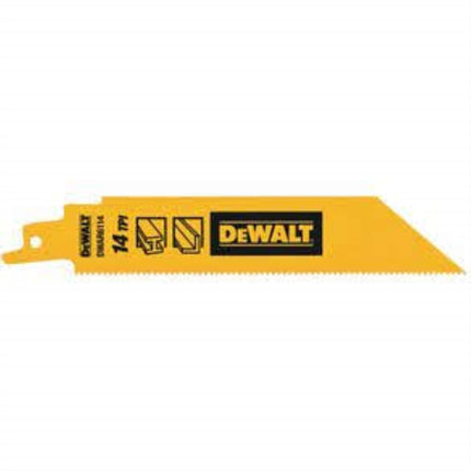 DEWALT Premium Tough Reciprocating Saw Blade DWAR6114-KR DWA4174 152mm(6") 14TPI thick/medium metal