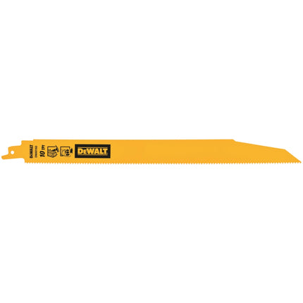 DEWALT Premium Tough Reciprocating Saw Blade DWAR160-KR 5PCS DWA41712 305mm(12") 10TPI fire fighting/demolition