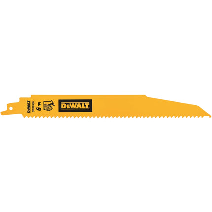 DEWALT Premium Tough Reciprocating Saw Blade DWAR966-KR DWA4169 229mm(9") 6TPI demolition(nail-embedded wood)