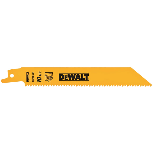DEWALT Reciprocating Saw Blade, General Purpose (Aluminum) 152mm DW4806-KR