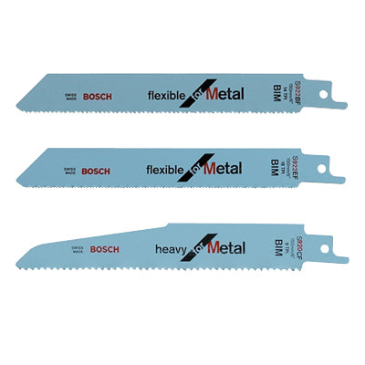 BOSCH Reciprocating Saw Blade, Wood + Metal 300X19 S1222VF 5PCS, bi-metal side set milled nail/metal sheet aluminum square pipe/ glass-fiber reinforced plastic epoxy(250mm) flexible protrusion cutting