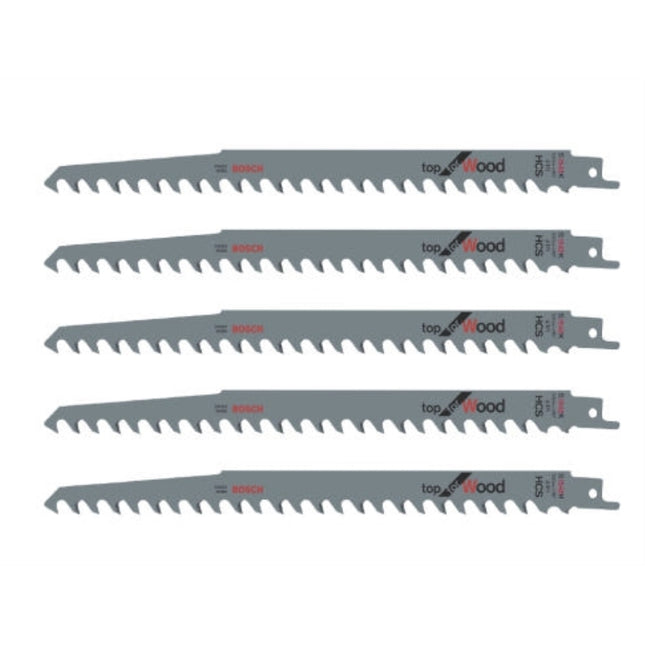 BOSCH Reciprocating Saw Blade, Wood 240X19 S1542K