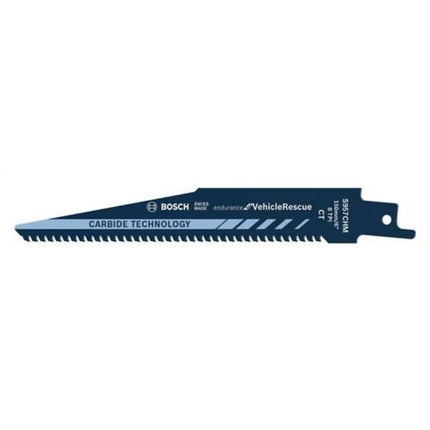 BOSCH Reciprocating Saw Blade, Metal + Glass (Carbide) 150X20 S957CHM