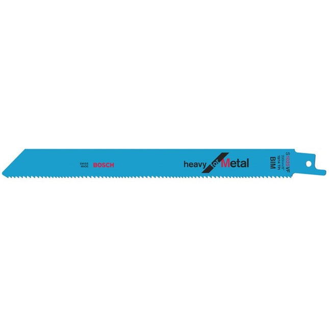 BOSCH Reciprocating Saw Blade, Metal 200 (8) S1025VF