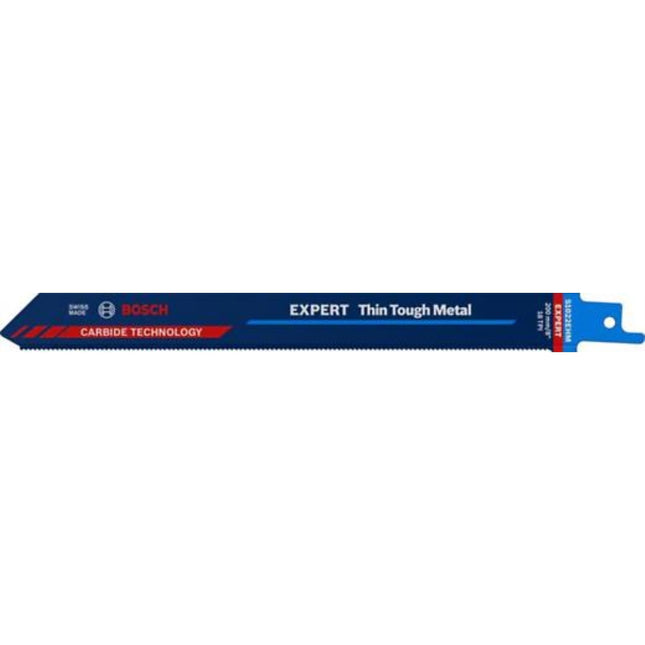 BOSCH Reciprocating Saw Blade, Stainless Steel (Expert) 200X19 S1022EHM