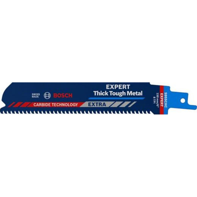 BOSCH Reciprocating Saw Blade, Metal (Expert) 150X25 S955CHC