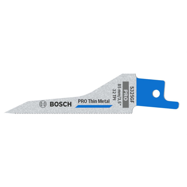 BOSCH Reciprocating Saw Blade, Metal 85X7 S325GF