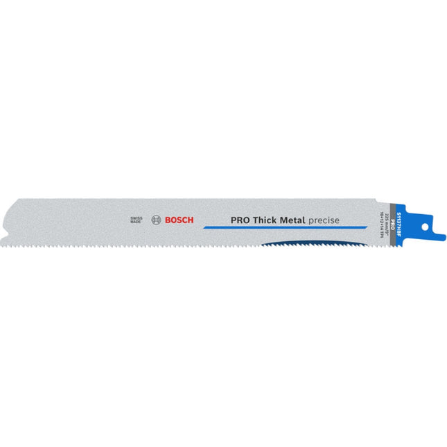 BOSCH Reciprocating Saw Blade, Thick Metal 225mm S1137HBF