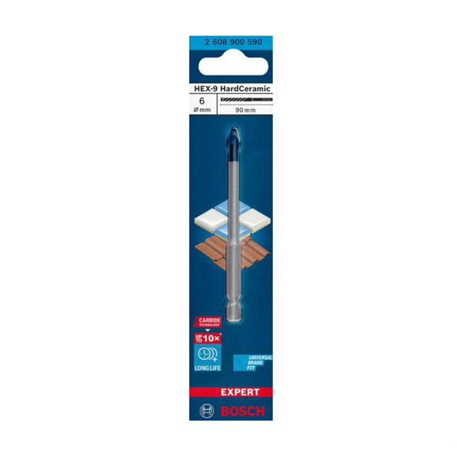 BOSCH Tile Drill Bit 6x90 2608900590