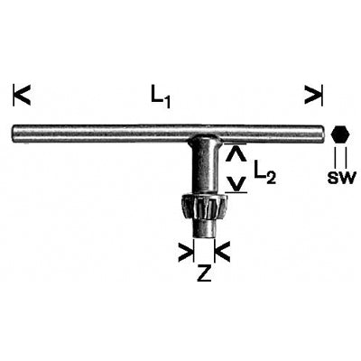 BOSCH Chuck Key 1607950051