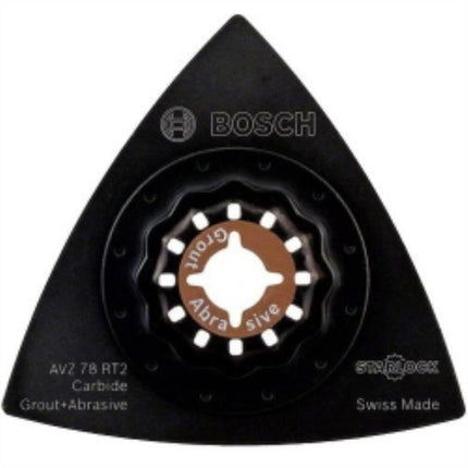 BOSCH Triangular Blade, Cement and Mortar, HM-RIFE AVZ78RT2