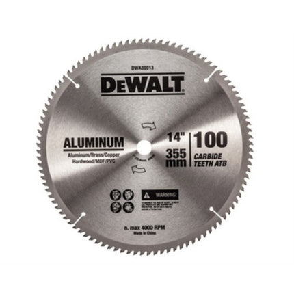 DEWALT Circular Saw Blade (14"), Aluminum, Hardwood DWA30013-KR