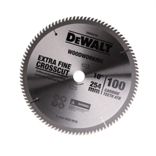 DEWALT Circular Saw Blade (10") DWA30015-KR 250mm 80T ID25.4