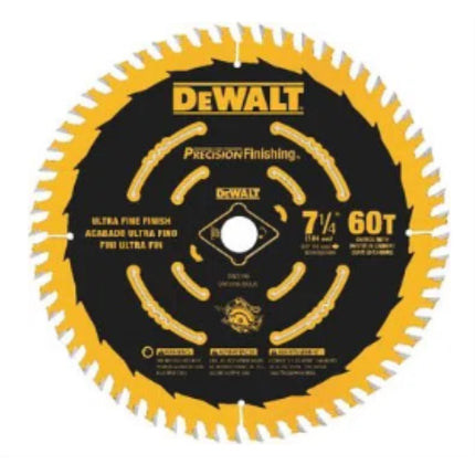 DEWALT Circular Saw Blade 7¼" DW3196