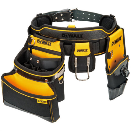 DEWALT Pouch Set (Drill Holster, Hammer Loop, Tool Belt, Multi-Purpose Pouch) DWST81228-8