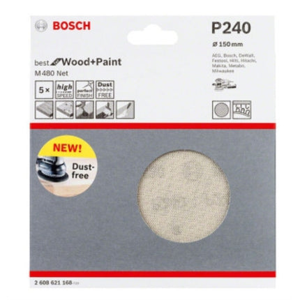 BOSCH Mesh Sandpaper (6") P240 2608621168